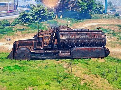 Flame truck